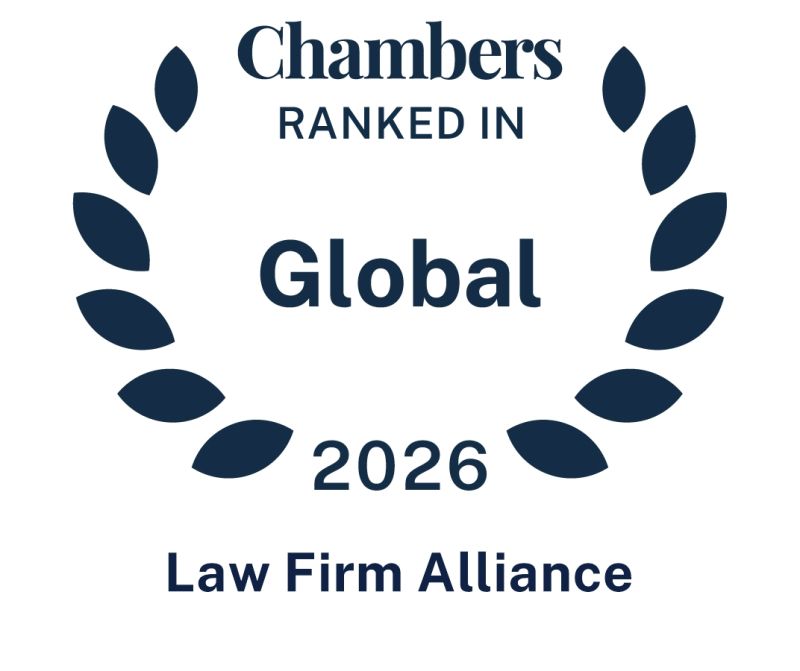 Chambers Ranked in Global 2026 - Law Firm Alliance